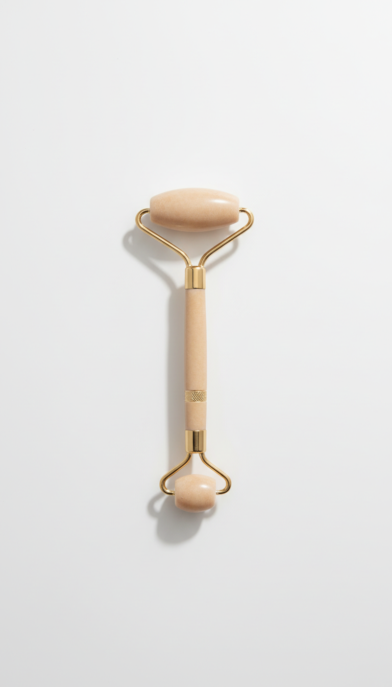 Champagne Gold Facial Roller Stainless Steel